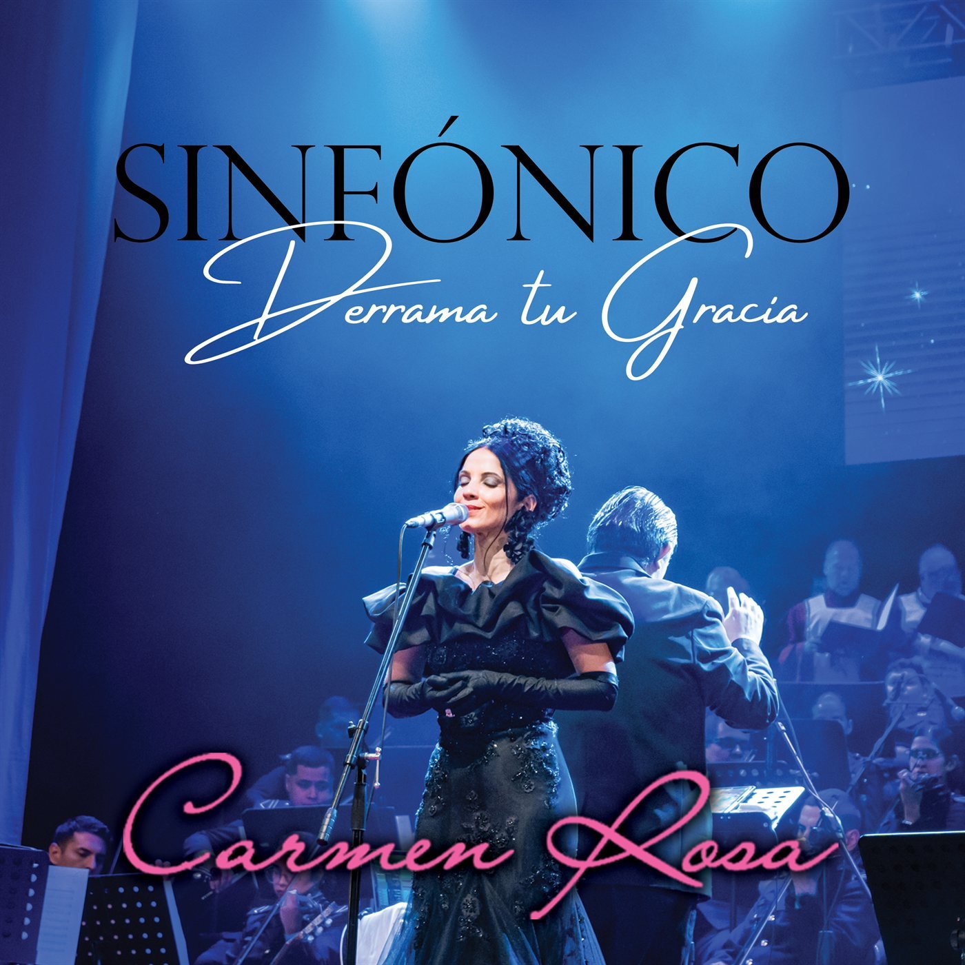 Portada del álbum Sinfónico — Derrama Tu Gracia